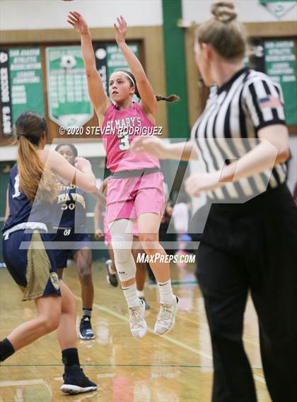 Thumbnail 1 in Bonita Vista vs. St. Mary's (MLK Showcase) photogallery.