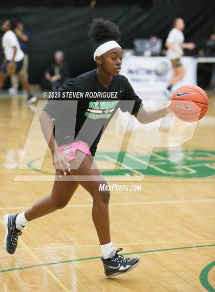 Thumbnail 2 in Bonita Vista vs. St. Mary's (MLK Showcase) photogallery.