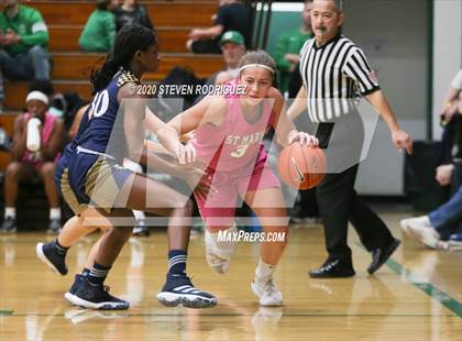 Thumbnail 1 in Bonita Vista vs. St. Mary's (MLK Showcase) photogallery.