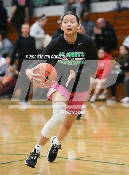 Thumbnail 3 in Bonita Vista vs. St. Mary's (MLK Showcase) photogallery.