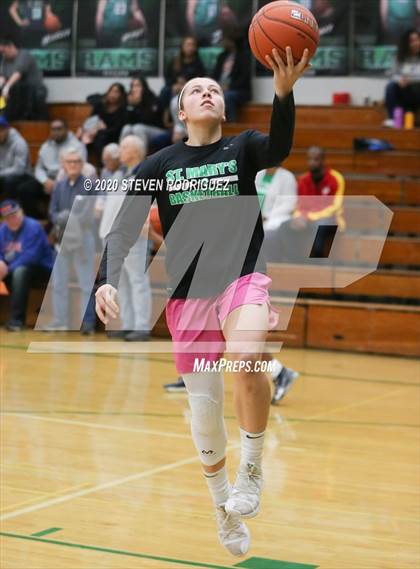 Thumbnail 2 in Bonita Vista vs. St. Mary's (MLK Showcase) photogallery.