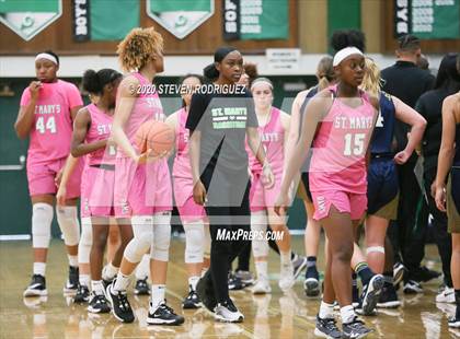 Thumbnail 1 in Bonita Vista vs. St. Mary's (MLK Showcase) photogallery.