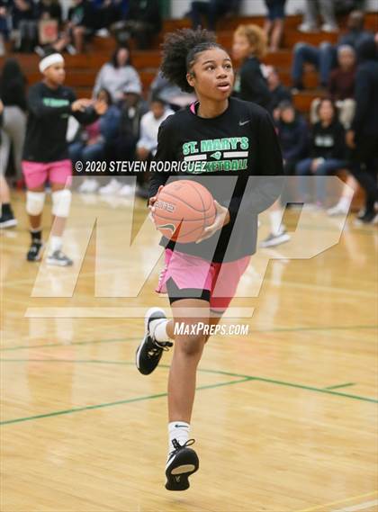 Thumbnail 2 in Bonita Vista vs. St. Mary's (MLK Showcase) photogallery.