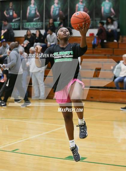 Thumbnail 3 in Bonita Vista vs. St. Mary's (MLK Showcase) photogallery.