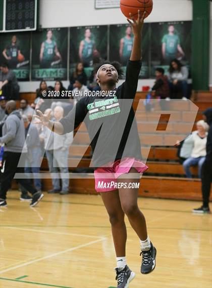Thumbnail 1 in Bonita Vista vs. St. Mary's (MLK Showcase) photogallery.