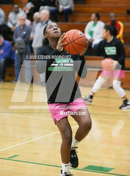 Thumbnail 1 in Bonita Vista vs. St. Mary's (MLK Showcase) photogallery.