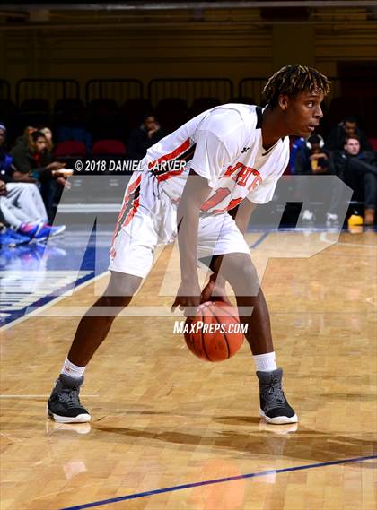 Thumbnail 1 in White Plains vs. Half Hollow Hills East (Slam Dunk Tournament) photogallery.