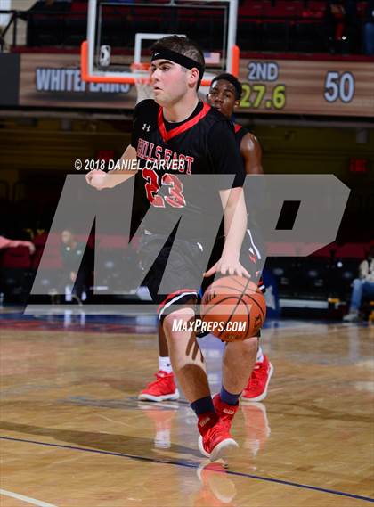 Thumbnail 3 in White Plains vs. Half Hollow Hills East (Slam Dunk Tournament) photogallery.