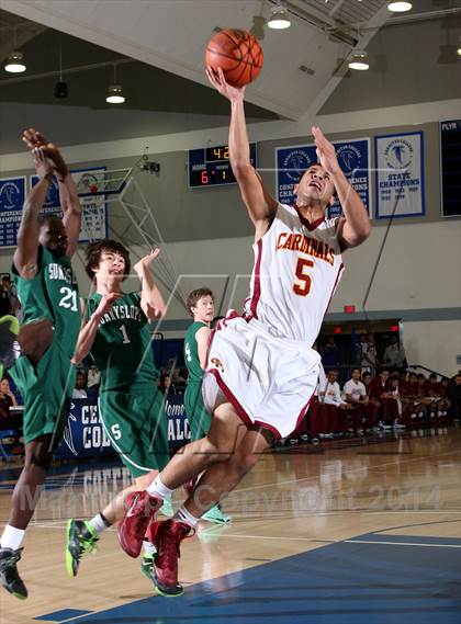 Thumbnail 2 in Cantwell-Sacred Heart vs. Sunnyslope (Cavalier Classic) photogallery.