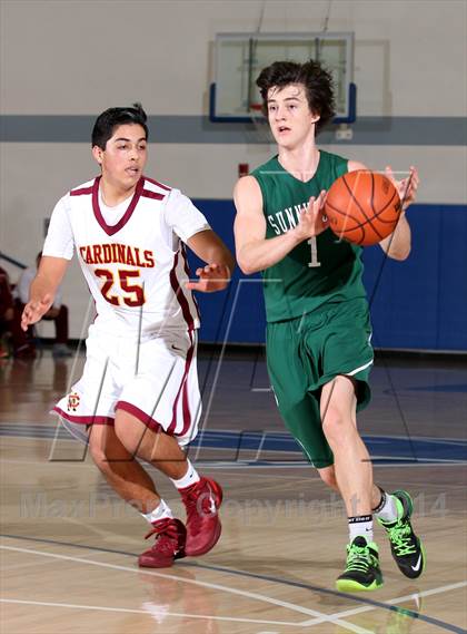 Thumbnail 2 in Cantwell-Sacred Heart vs. Sunnyslope (Cavalier Classic) photogallery.