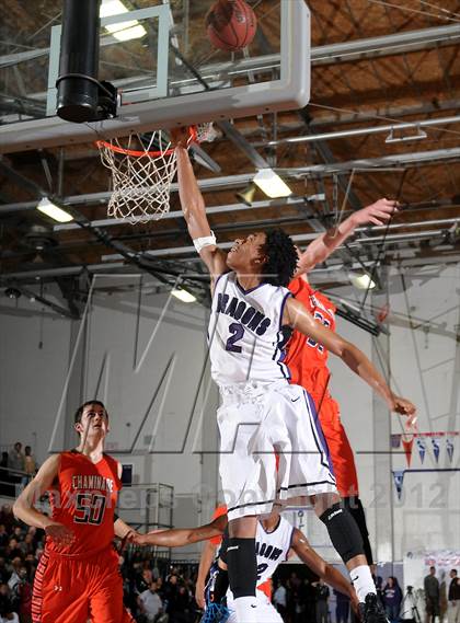 Thumbnail 2 in Chaminade vs. Sacramento (St. Hope Elite Hoops Classic) photogallery.