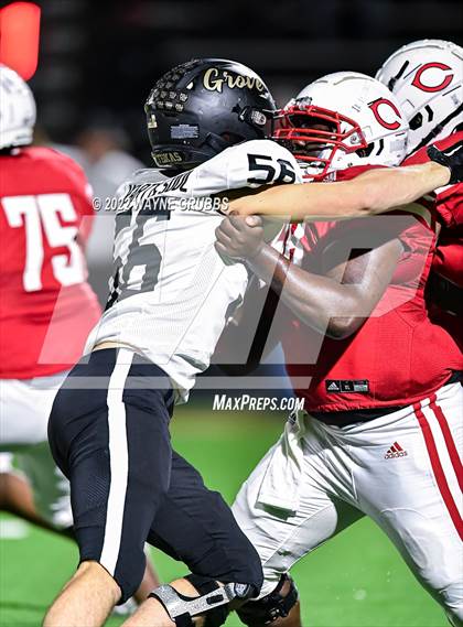 Thumbnail 2 in Pleasant Grove vs. Carthage (UIL 4A DII Region 2 Finals) photogallery.