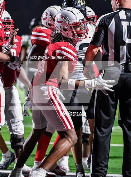 Thumbnail 2 in Pleasant Grove vs. Carthage (UIL 4A DII Region 2 Finals) photogallery.