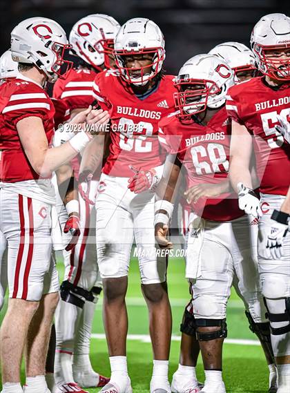 Thumbnail 2 in Pleasant Grove vs. Carthage (UIL 4A DII Region 2 Finals) photogallery.