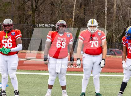 Thumbnail 3 in AutoZone Liberty Bowl All-Star Game photogallery.