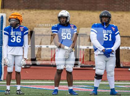 Thumbnail 3 in AutoZone Liberty Bowl All-Star Game photogallery.