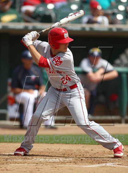 Thumbnail 2 in Pleasant Grove vs. Mater Dei (Boras Classic Championship) photogallery.