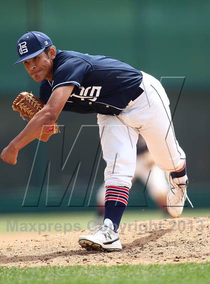 Thumbnail 3 in Pleasant Grove vs. Mater Dei (Boras Classic Championship) photogallery.