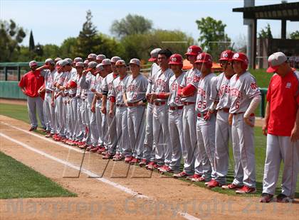 Thumbnail 2 in Pleasant Grove vs. Mater Dei (Boras Classic Championship) photogallery.
