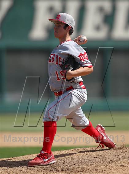 Thumbnail 1 in Pleasant Grove vs. Mater Dei (Boras Classic Championship) photogallery.