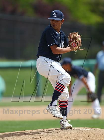 Thumbnail 3 in Pleasant Grove vs. Mater Dei (Boras Classic Championship) photogallery.