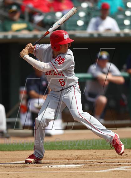 Thumbnail 3 in Pleasant Grove vs. Mater Dei (Boras Classic Championship) photogallery.