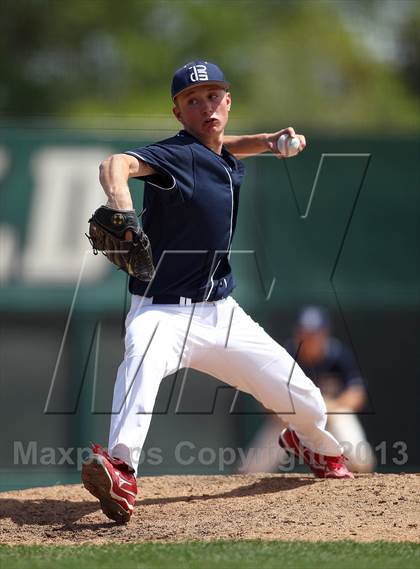 Thumbnail 1 in Pleasant Grove vs. Mater Dei (Boras Classic Championship) photogallery.