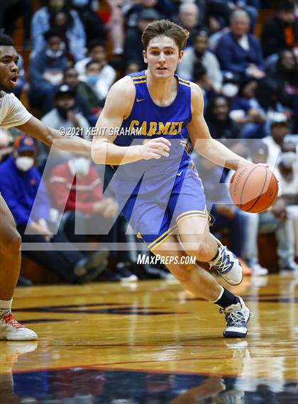 Thumbnail 2 in Gary West Side vs Carmel (IHSAA 4A Final) photogallery.