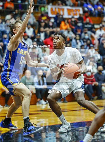 Thumbnail 1 in Gary West Side vs Carmel (IHSAA 4A Final) photogallery.