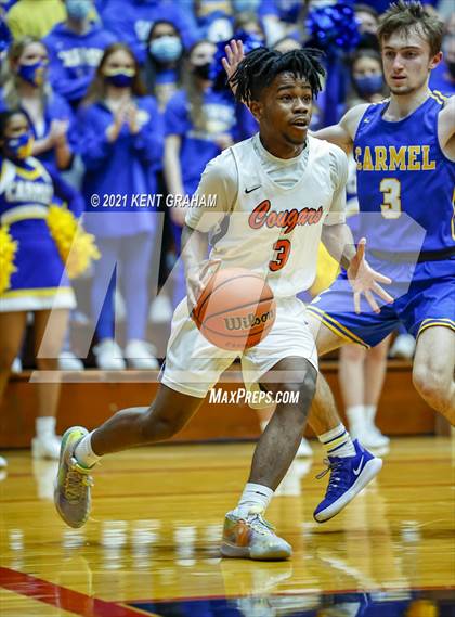 Thumbnail 2 in Gary West Side vs Carmel (IHSAA 4A Final) photogallery.