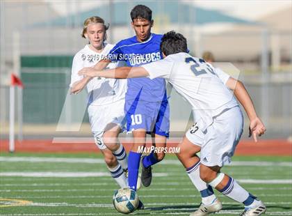 Thumbnail 1 in Chandler vs. Desert Vista ( Coyote Classic Tournament ) photogallery.