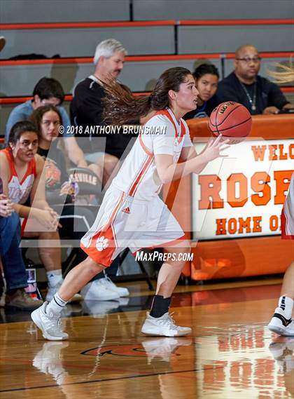 Thumbnail 2 in Roseville vs. Pleasant Valley (Roseville Elite Showcase) photogallery.