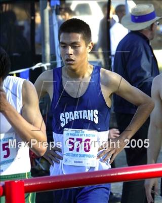 Thumbnail 2 in L.A. City Section Cross Country Championships (Boys) photogallery.