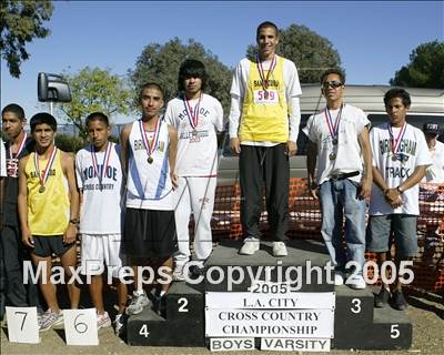 Thumbnail 3 in L.A. City Section Cross Country Championships (Boys) photogallery.