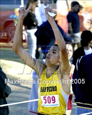 Thumbnail 2 in L.A. City Section Cross Country Championships (Boys) photogallery.