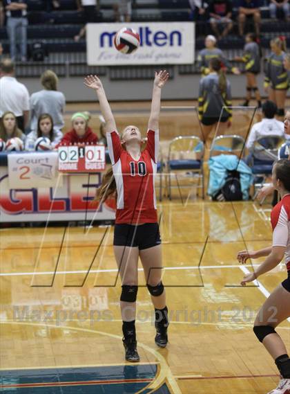 Thumbnail 3 in Lovejoy vs McKinney Boyd @ Allen's Texas Open photogallery.