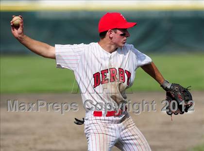 Thumbnail 1 in Cromwell vs. Derby (CIAC Class S Final) photogallery.