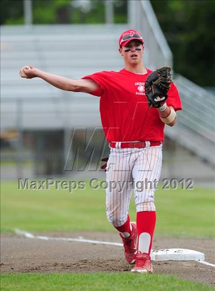 Thumbnail 2 in Cromwell vs. Derby (CIAC Class S Final) photogallery.