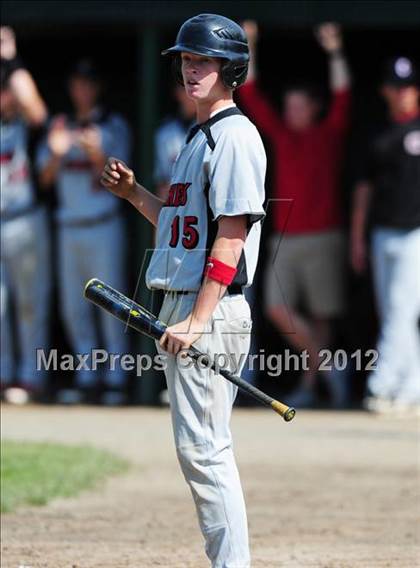 Thumbnail 2 in Cromwell vs. Derby (CIAC Class S Final) photogallery.