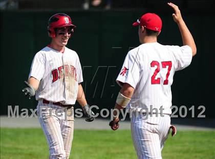 Thumbnail 3 in Cromwell vs. Derby (CIAC Class S Final) photogallery.