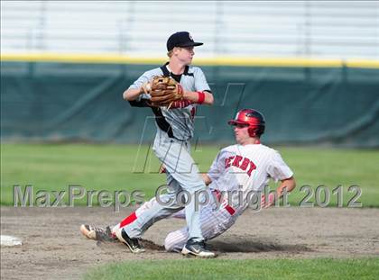 Thumbnail 2 in Cromwell vs. Derby (CIAC Class S Final) photogallery.
