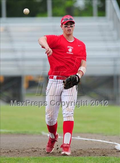 Thumbnail 1 in Cromwell vs. Derby (CIAC Class S Final) photogallery.