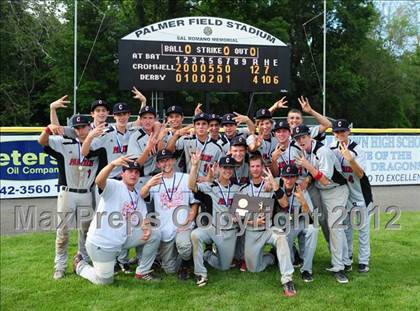 Thumbnail 2 in Cromwell vs. Derby (CIAC Class S Final) photogallery.