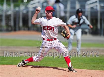 Thumbnail 2 in Cromwell vs. Derby (CIAC Class S Final) photogallery.