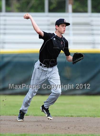 Thumbnail 3 in Cromwell vs. Derby (CIAC Class S Final) photogallery.