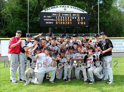 Thumbnail 2 in Cromwell vs. Derby (CIAC Class S Final) photogallery.