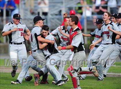 Thumbnail 2 in Cromwell vs. Derby (CIAC Class S Final) photogallery.
