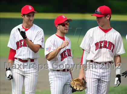 Thumbnail 3 in Cromwell vs. Derby (CIAC Class S Final) photogallery.
