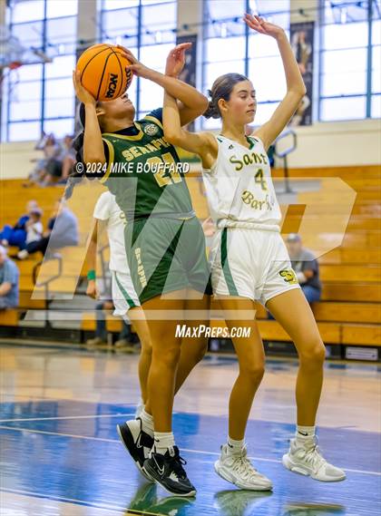 Thumbnail 2 in St. Bonaventure vs Santa Barbara (Santa Barbara Tournament of Champions) photogallery.