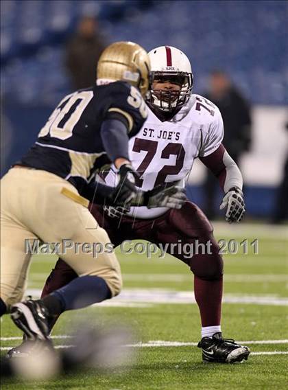 Thumbnail 2 in St. Joseph's Collegiate Institute vs. Canisius (MMAA Semifinal) photogallery.
